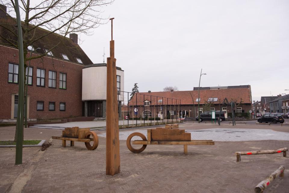 Monumenten op plein